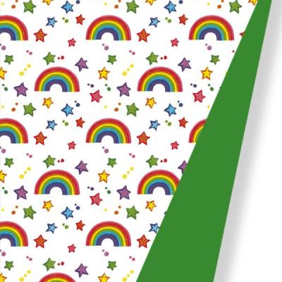Art-Nr-011-602207-175m-DUO-rainbow-green-Packfix-Geschenkpapier-2024-Ganzjahr-Kinder