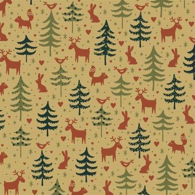 431-4918786-Forest-Friends-Brick-Green-kraft-250m